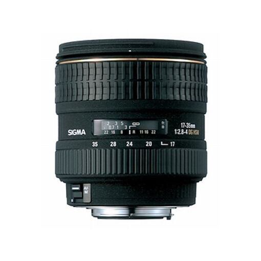 Sigma EX Zoom Lens - 17-35mm f/2.8-4.0 DG HSM - Nikon F Mount