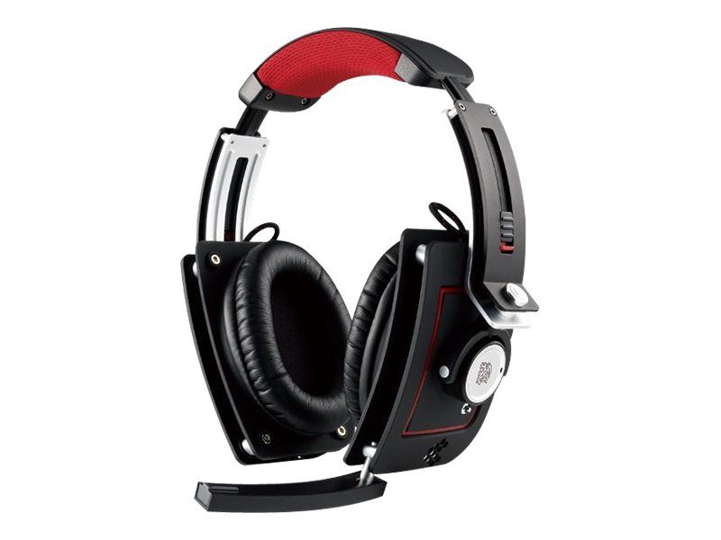 Thermaltake Level 10 M - Auricular de juego con cable de tipo circumaural - Negro diamante