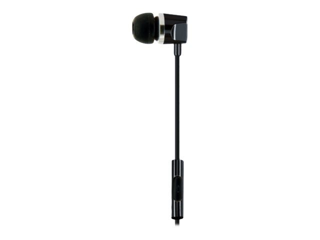 Schwaiger KH410S 533 Headphones with Microphone - In-Ear - Wired - 3.5mm Jack - Black