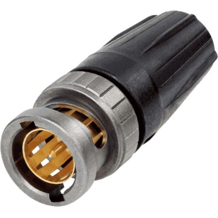 Neutrik REARTWIST UHD Male Connector for Cable (NBNC75BFG7X)