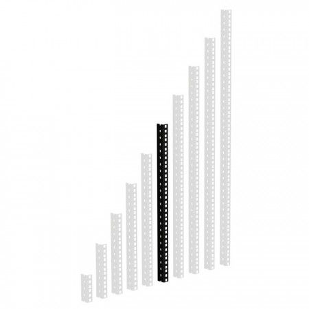 Adam Hall 2mm Steel Rack Profile, 12U