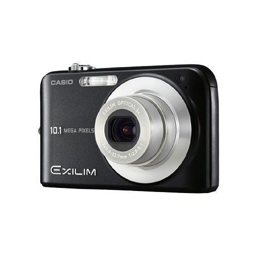 Casio Compact Digital Camera - 10.1MP - 3x Optical Zoom - 15.4MB Flash - Black