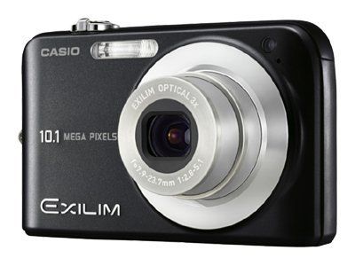 Casio Compact Digital Camera - 10.1MP - 3x Optical Zoom - 15.4MB Flash - Black
