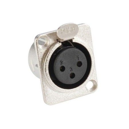 Adam Hall XLR 3-Pin Female Type-D Connector
