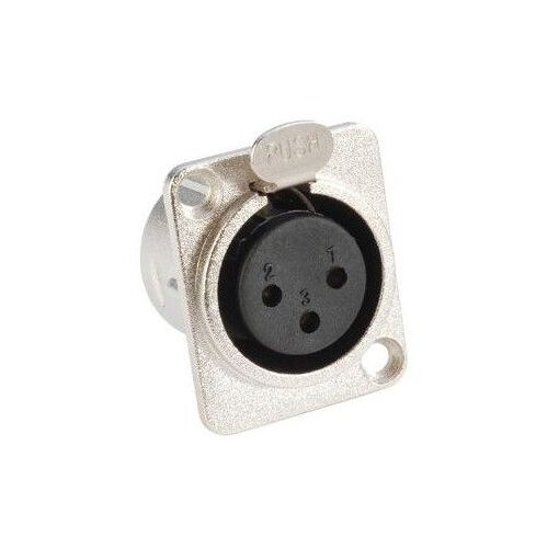 Adam Hall XLR 3-Pin Female Type-D Connector