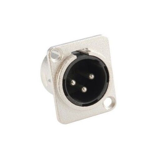 Adam Hall XLR 3-Pin Male Type-D Connector