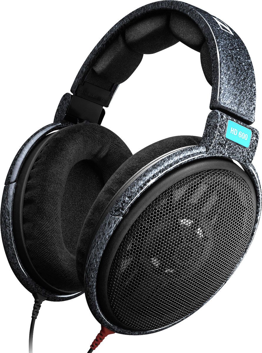 Sennheiser HD 600 Headphones - Circum-aural, Wired, 3.5mm Jack, Grey/Black