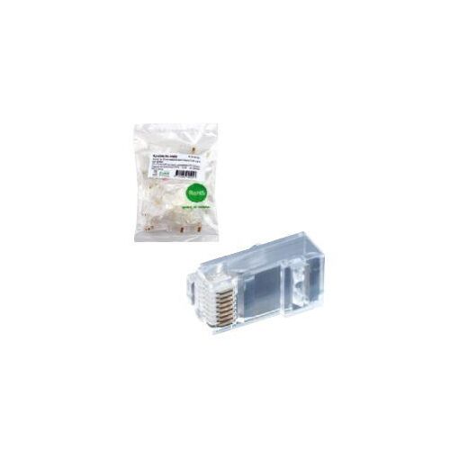Conector de red MCL - RJ-45 (M) - No blindado - CAT 6a (paquete de 50)