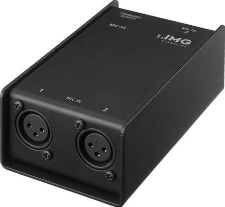 Monacor MC-31 X3 Microphone Combination Unit