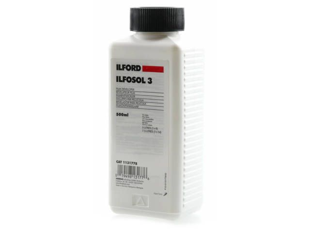 Ilford Black and White Film Developer Ilfosol 3, 0.5 Liter