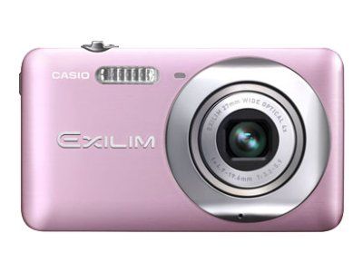 Casio EXILIM ZOOM EX-Z800 Digital Compact Camera - 14.1MP - 720p - 4x Optical Zoom - 14.5MP Flash - Pink