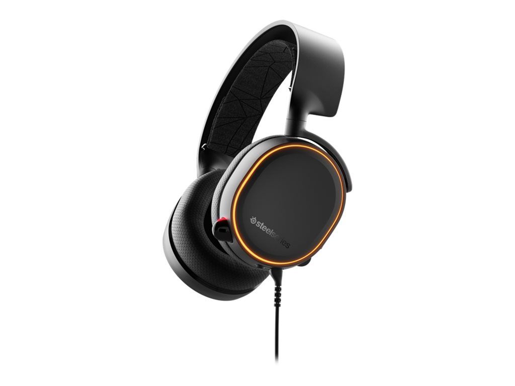 SteelSeries Arctis 5 - 2019 Edition - Wired Gaming Headset - Circum-aural - Black