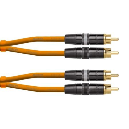 Cordial CEON DJ RCA 0.6 - DJ Cable 2x RCA to 2x RCA - 0.6m