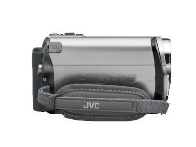 JVC Everio GZ-MG332HEX Camcorder - 800KP - 35x Optical Zoom - 30GB HDD - Flash Card - Silver