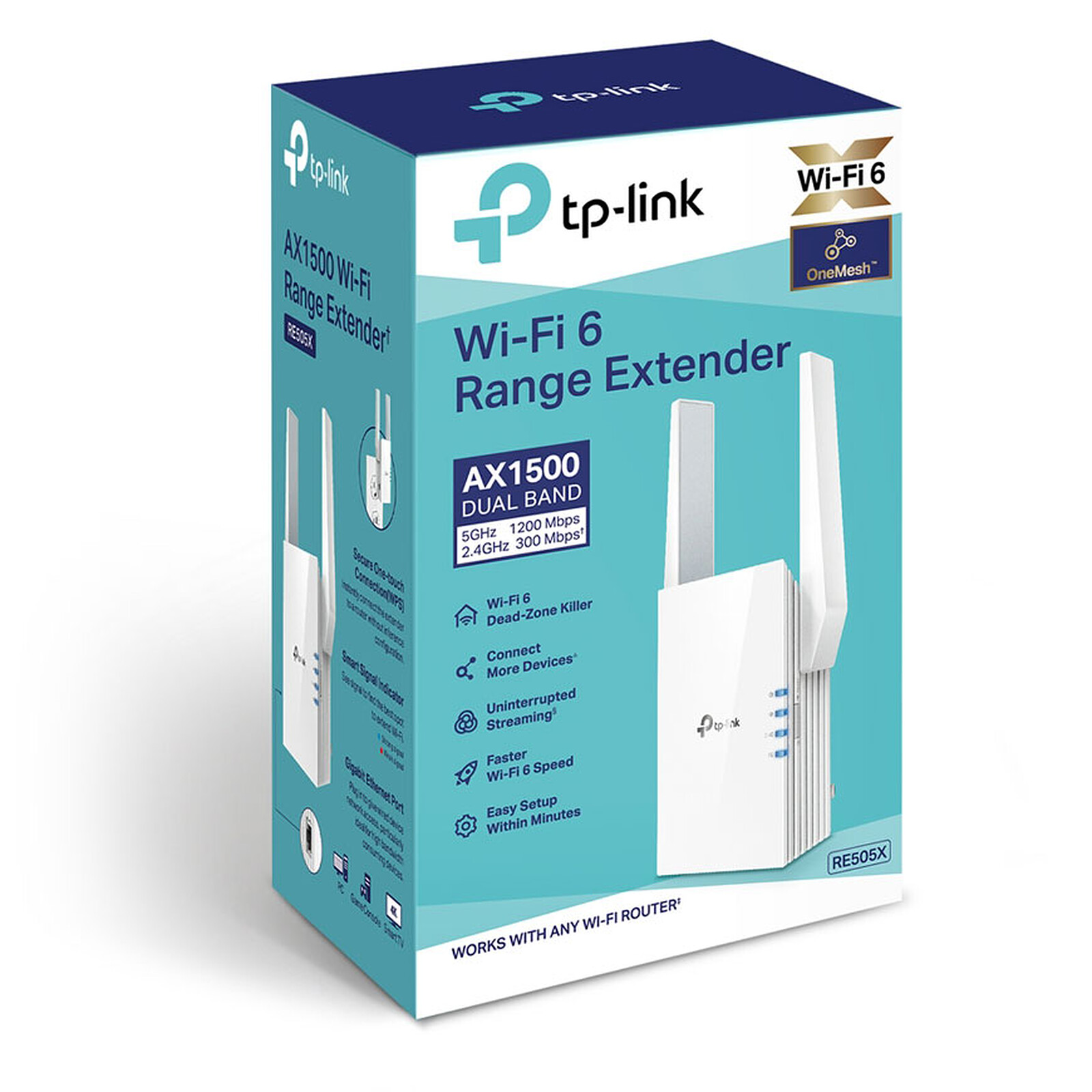 Repetidor de señal Wi-Fi TP-LINK RE505X