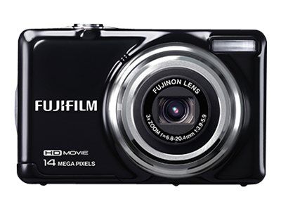 Fujifilm Compact Camera - 14MP - 720p - 3x Optical Zoom - Fujinon - Black