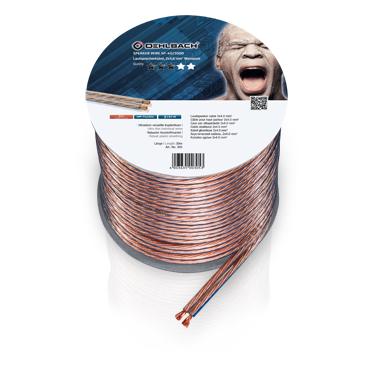 Oehlbach SP-40 30m Audio Cable Transparent