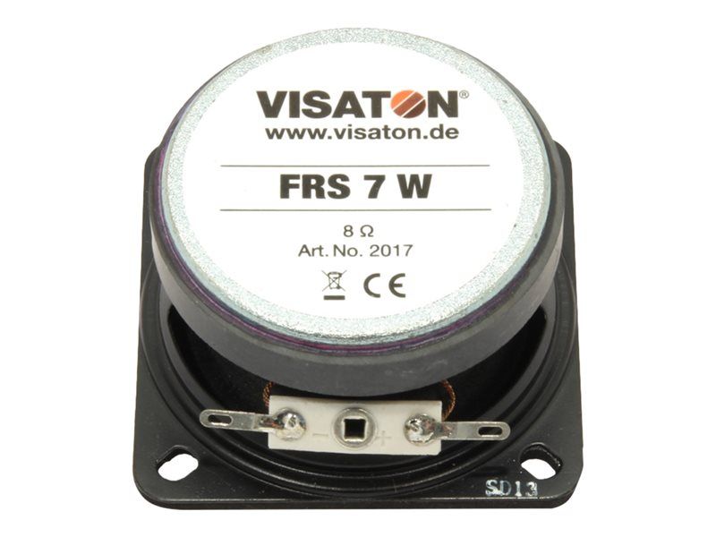Visaton FRS 7W 8 Ohm Speaker - Black
