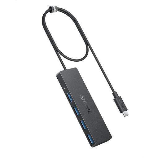 Hub USB C - Adaptador MacBook Pro con Múltiples Puertos USB 3.0 OTG de 5 Gbps, Cable de 20 cm