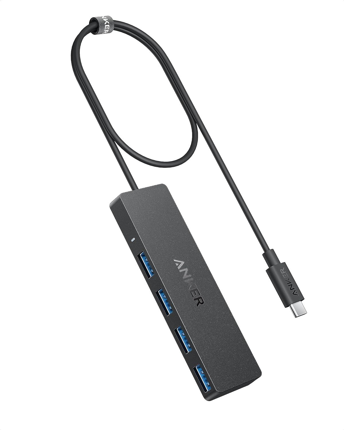 Hub USB-C - Adaptateur MacBook Pro avec Multi-Ports USB 3.0 OTG 5 Gbit/s, Câble de 20 cm