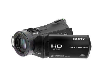 Sony Handycam HDR-CX6 - Camcorder - 1080i - 3.2MP - 10x Optical Zoom - Carl Zeiss Lens - Flash Card
