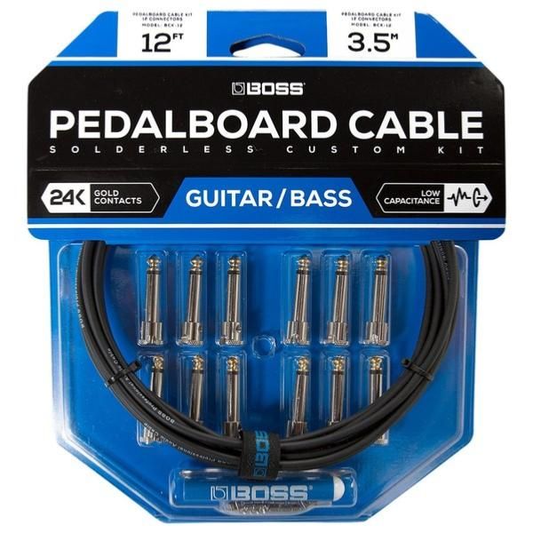 Kit de cables para pedal sin soldar BOSS BCK-12 - 12 conectores