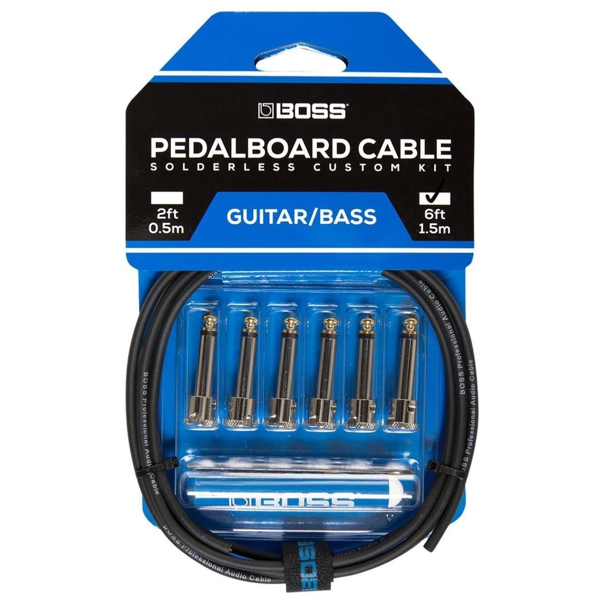 Kit de cables para pedalier sin soldar BOSS BCK-6 - 6 conectores