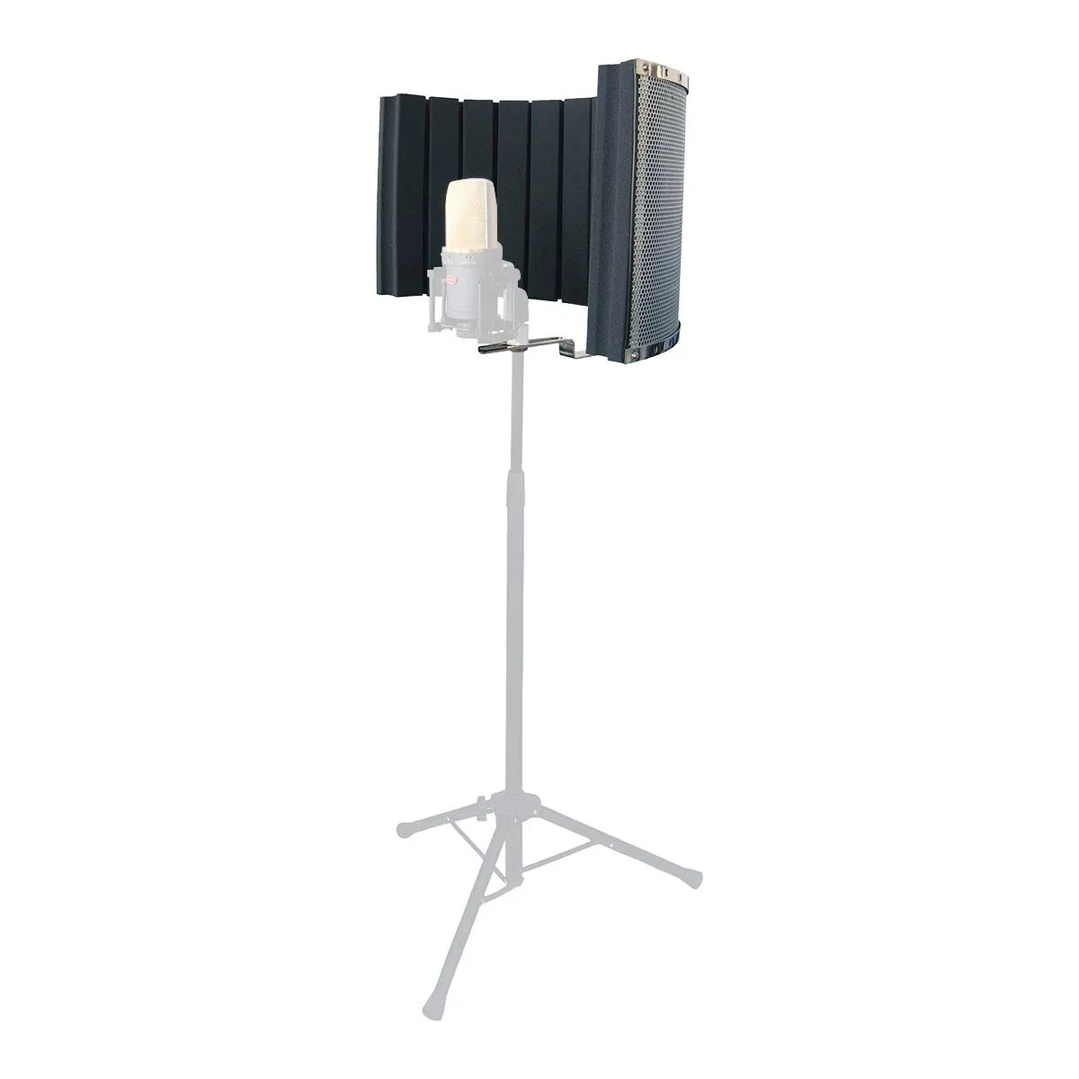 Alctron Power Studio PF 32 - Filtre anti-bruit - Fixation sur pied de micro - Structure en aluminium