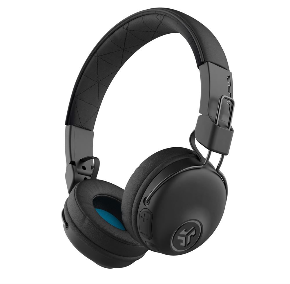 JLab Audio JBuddies Studio Wireless Headphones with Microphone - Over-Ear - Bluetooth - Black