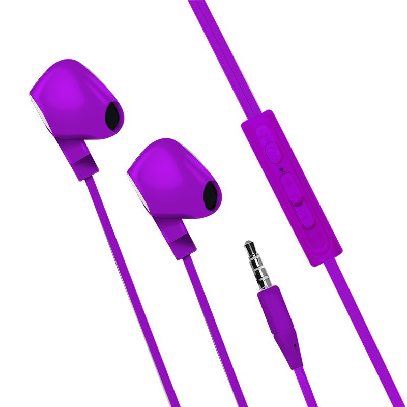 MOOOV In-Ear Headphones with Mic + 1.2m Cable - Pink