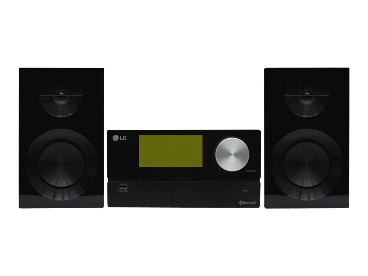 LG CM2460DAB - Micro-system - 2 x 50W - Black