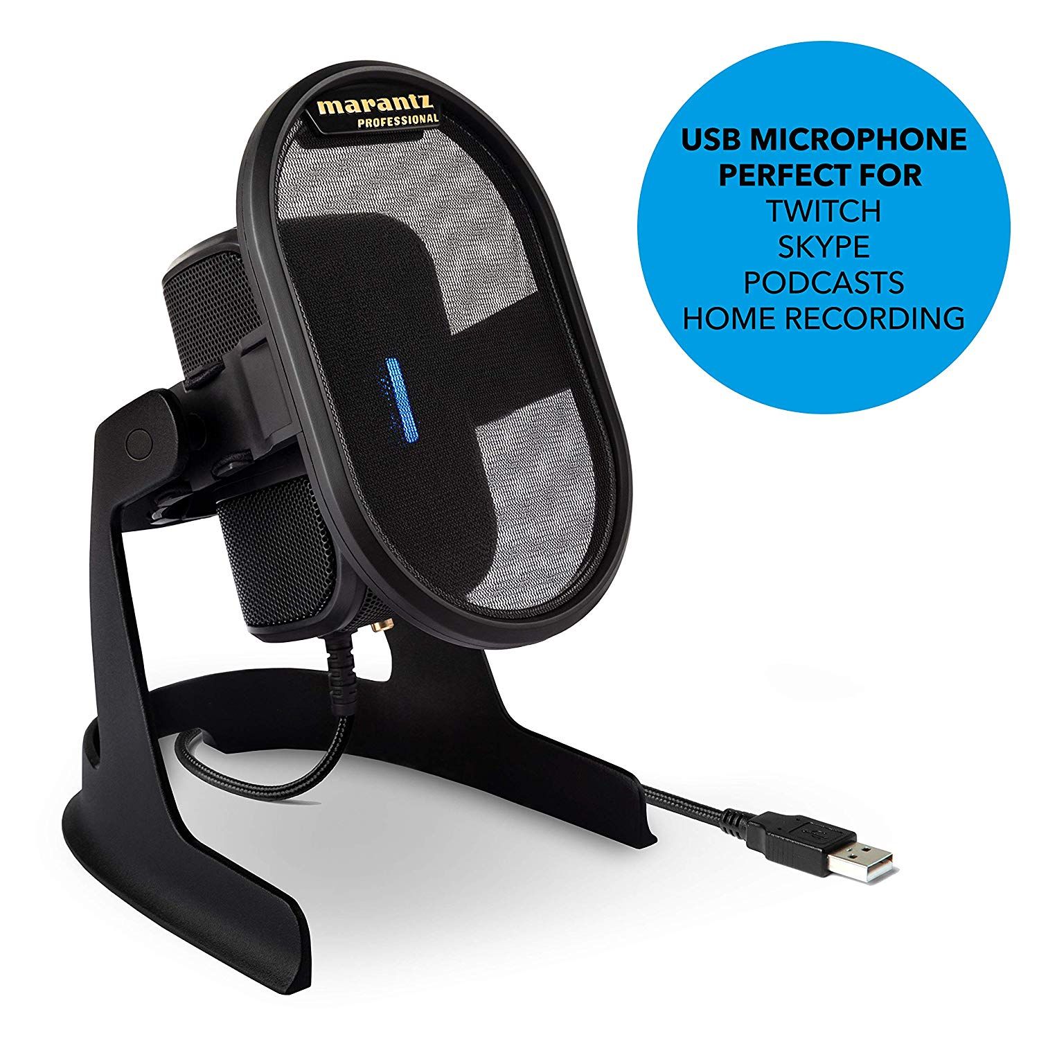 Micrófono Marantz Profesional USB de Condensador