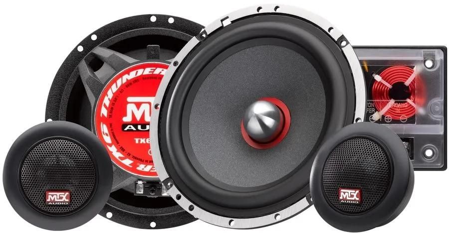 Haut-parleurs MTX TX665S - Audio voiture - 90 W, composant 2 voies
