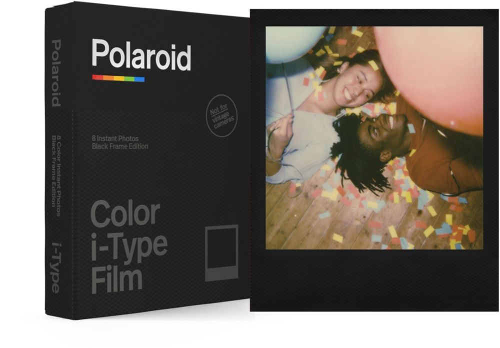 Polaroid i-Type Black Frame Color Photo Paper
