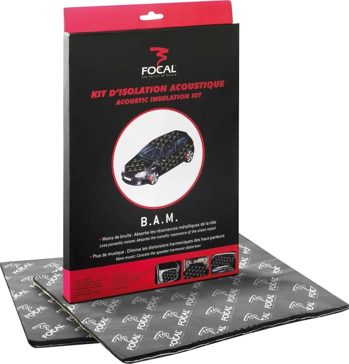 Focal BAM 2x21x30cm Acoustic Insulation Kit