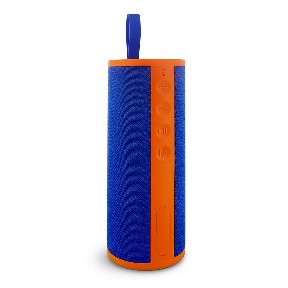 Metronic Xtra Sound - Haut-parleur - pour utilisation mobile - sans fil - Bluetooth - 12 watt - orange, bleu
