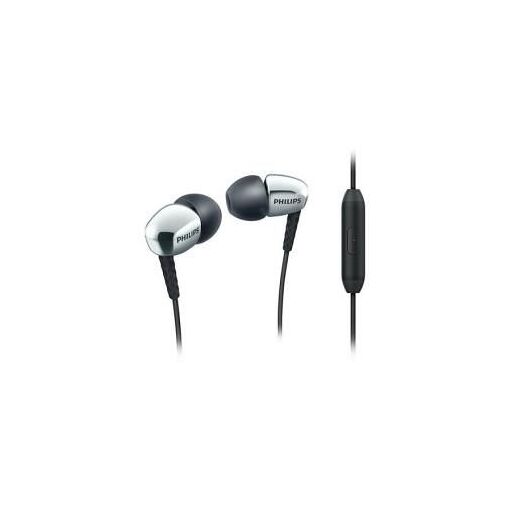 Philips SHE3905SL - Wired Earbuds with Microphone - Silver