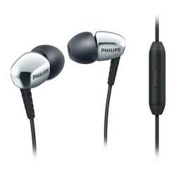 Philips SHE3905SL - Wired Earbuds with Microphone - Silver