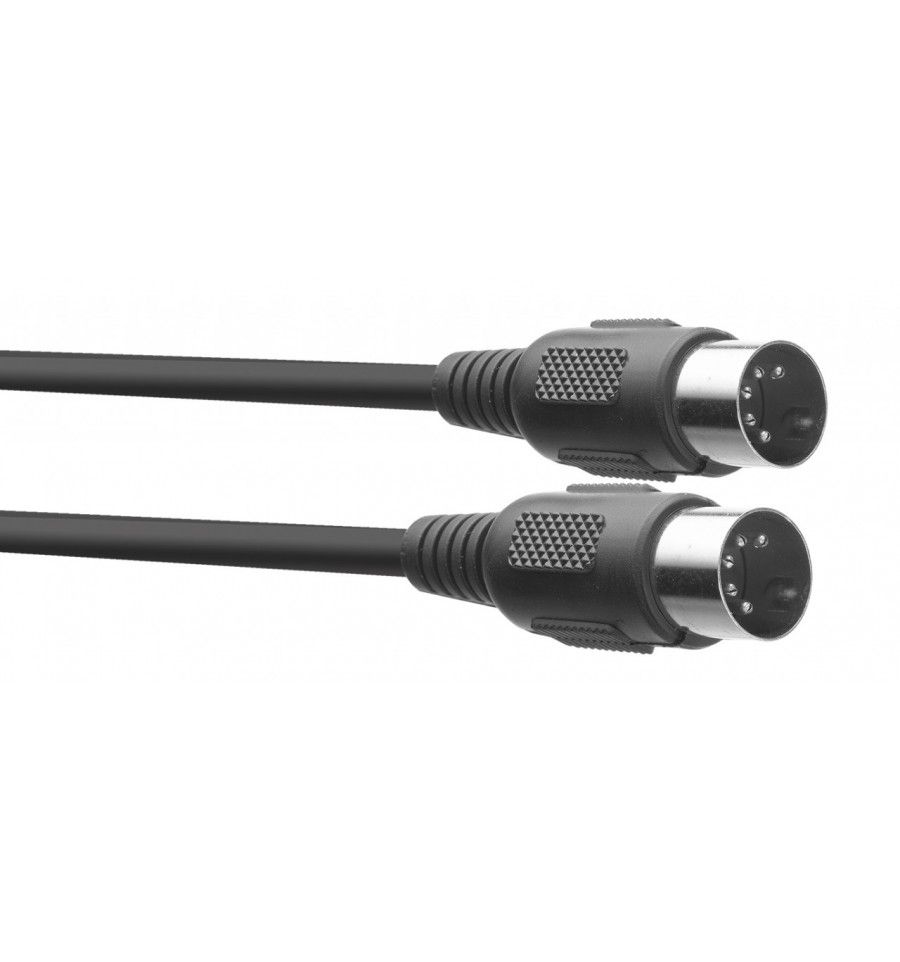 Stagg SMD2 E MIDI Cable, 2m, Black