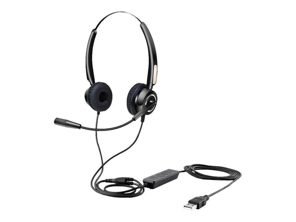 Urban Factory MOVEE HBV01UF - On-Ear Wired Headphone - Black