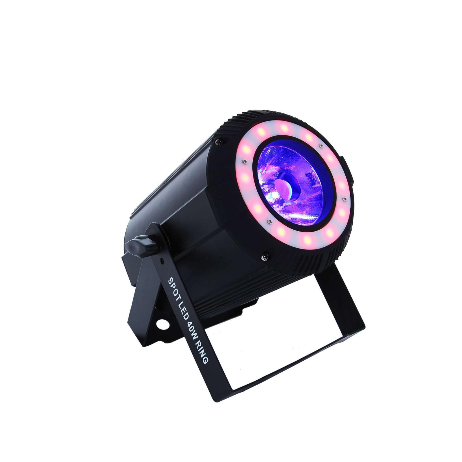 Illuminación de potencia 40W Spot LED Ring - Lámpara spot LED con anillo