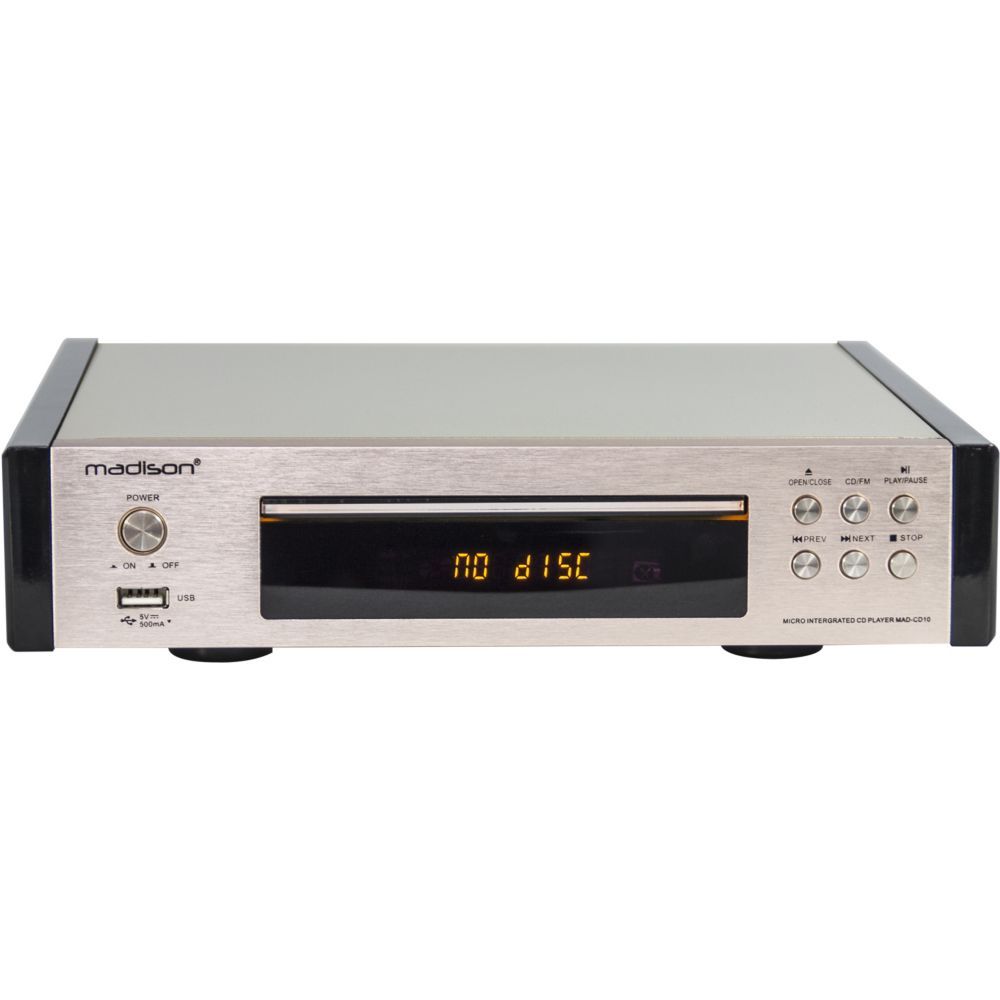 Reproductor de CD Madison MAD-CD10 Platina