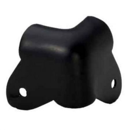 Adam Hall - Coin Plat - 12mm Internal Angle - Black