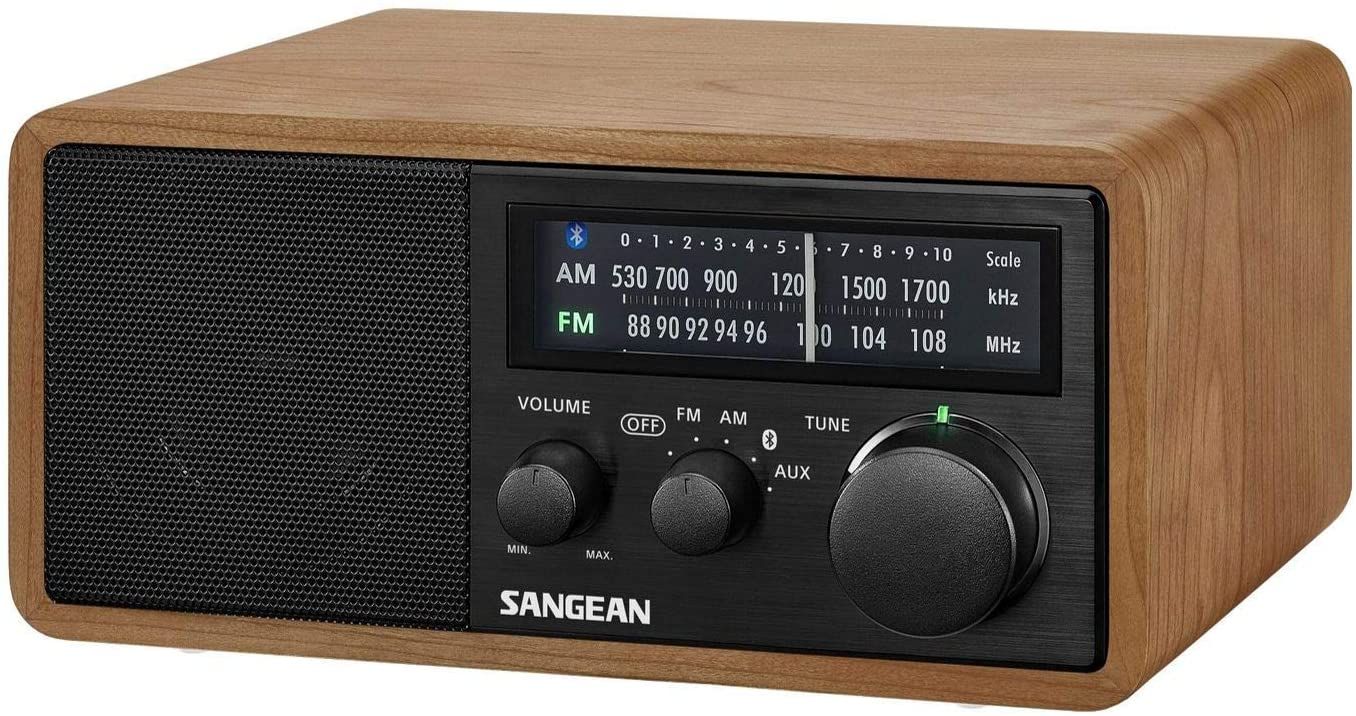 Sangean 110+ WR-11BT+ Radio, Walnut