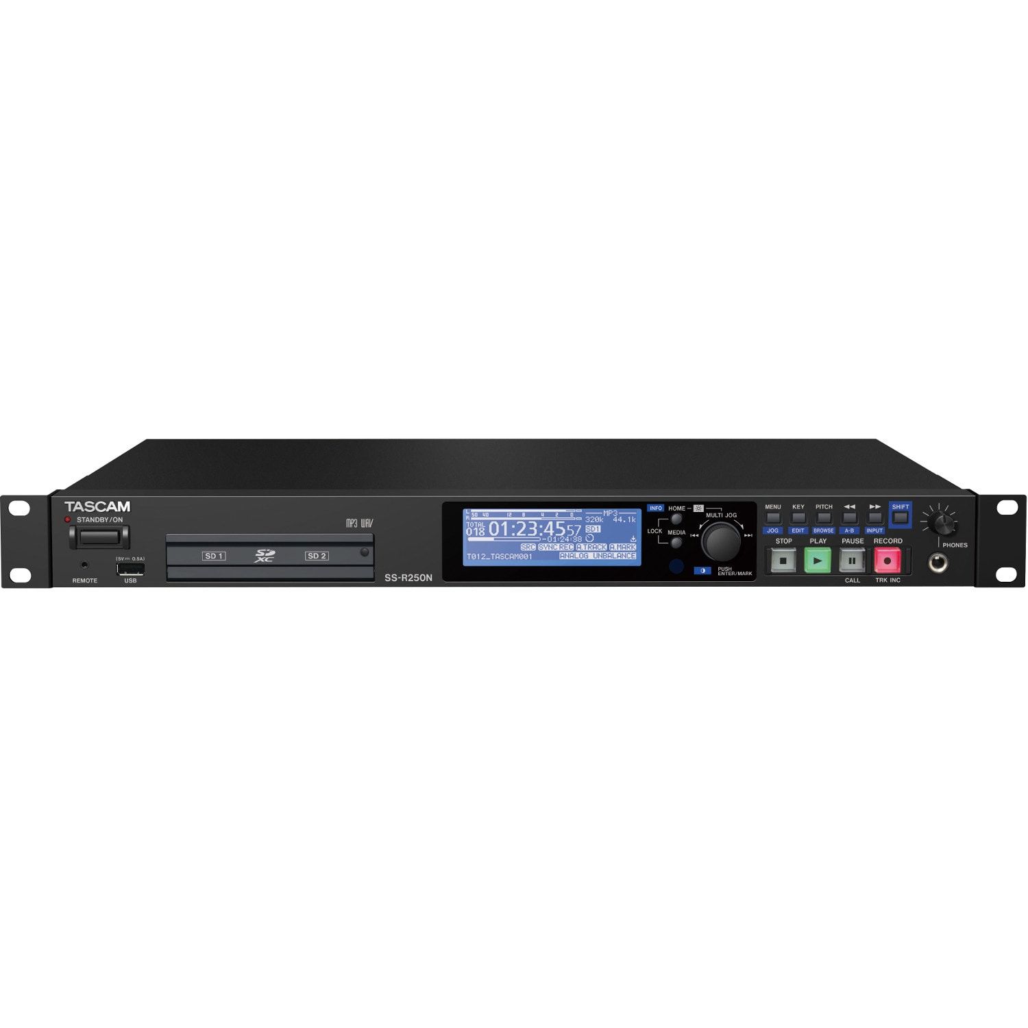 Tascam Network Audio Recorder SS-R250N (SD Card)