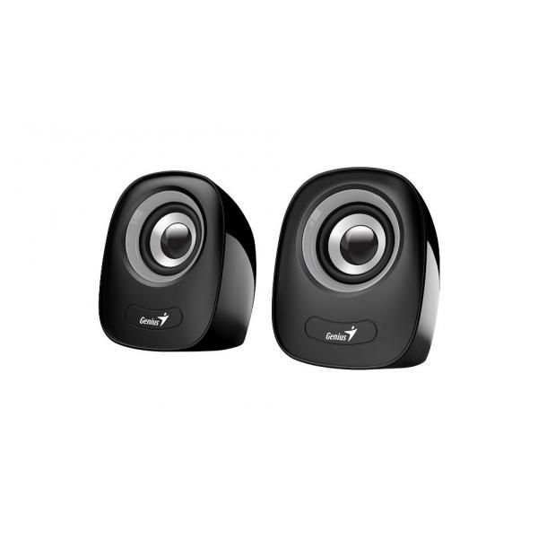 Genius SP-Q160 1-Way Black, Grey Wired Speaker 6W