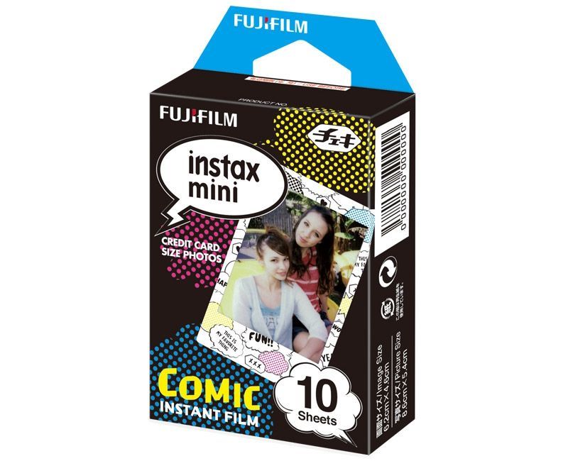 Papel foto Fujifilm Instax Mini Comic - Paquete de 10