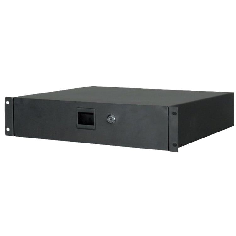 Dap Audio 19'' 2U Rack-Mountable Drawer with Lock