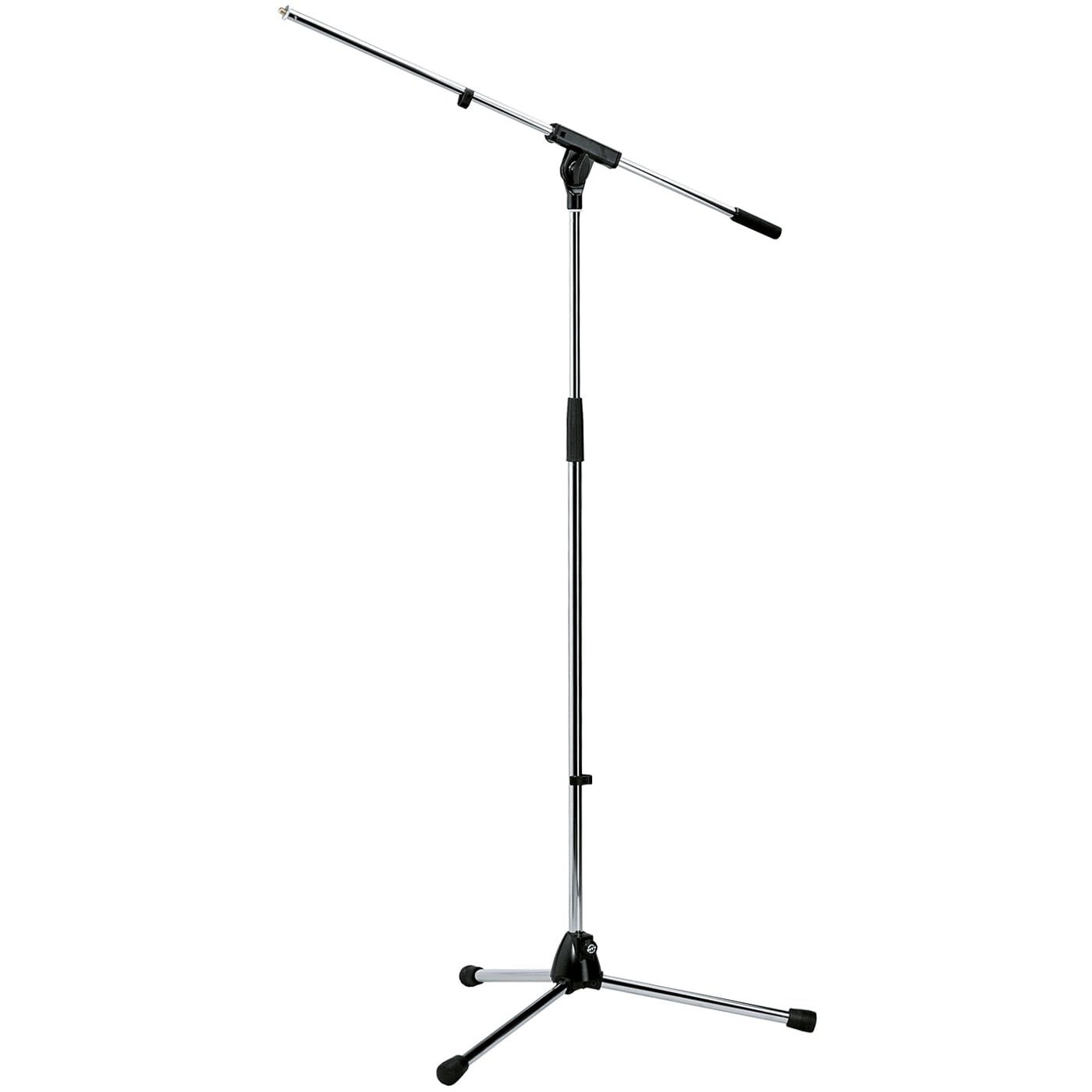 König Microphone Stand with Pole (Chrome)