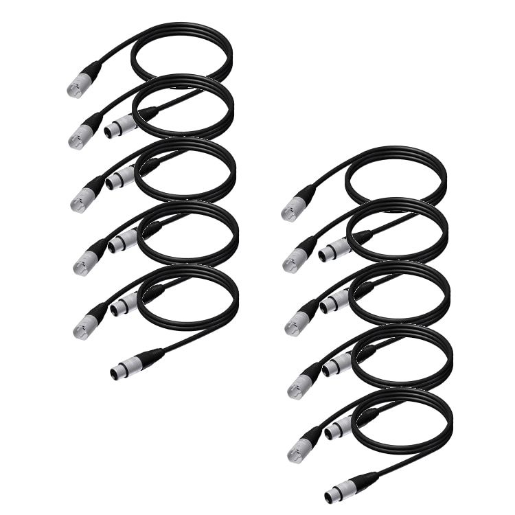 Devine MIC100 10m Micro/DMX Cable Set (10 Pack)
